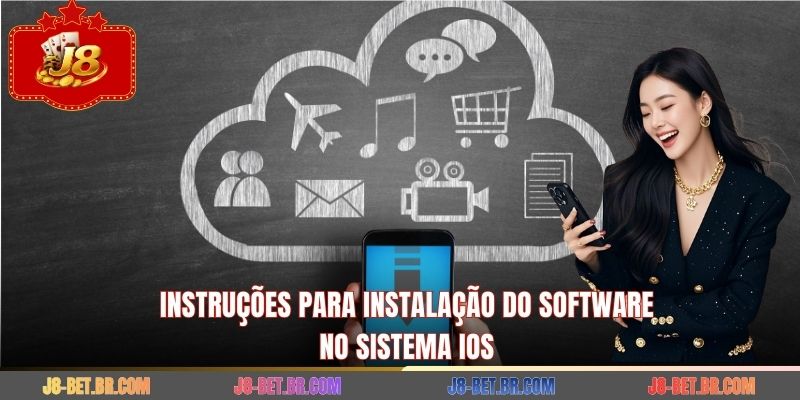 Instruções para instalação do software no sistema iOS