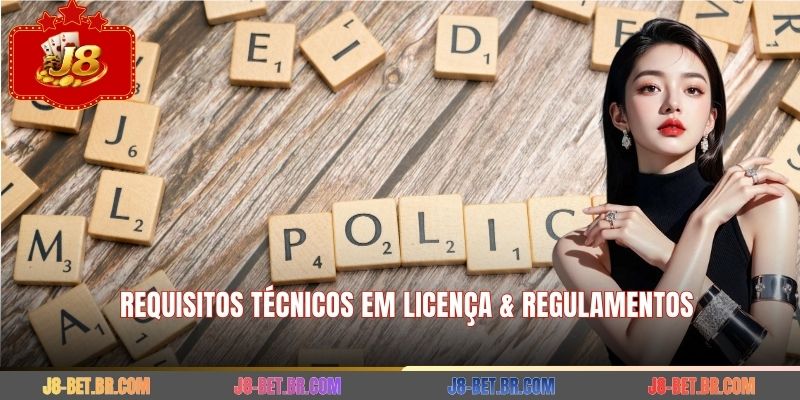 Requisitos técnicos em Licença e Regulamentos